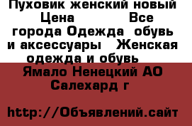 Пуховик женский новый › Цена ­ 2 600 - Все города Одежда, обувь и аксессуары » Женская одежда и обувь   . Ямало-Ненецкий АО,Салехард г.